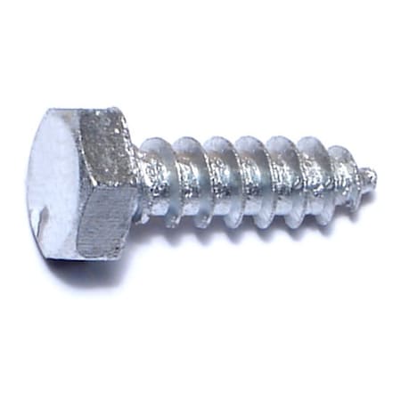 Midwest Fastener Lag Screw, 5/16 in, 1 in, Steel, Hot Dipped Galvanized Hex Hex Drive, 25 PK 35321